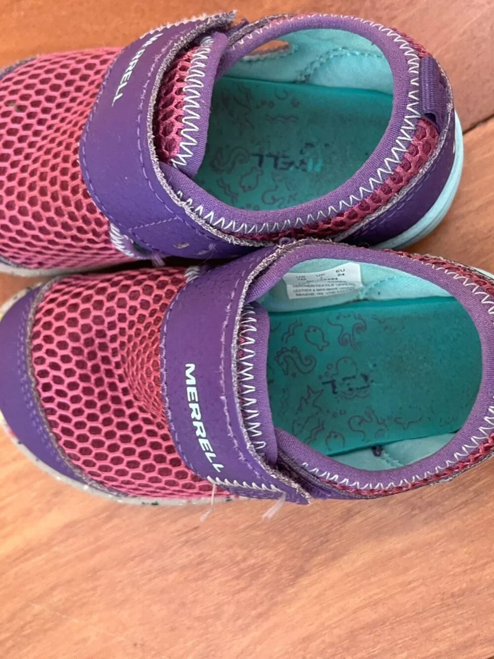 Merrell Bare Steps H20 Toddler Water Shoes Summer Size 7 *EUC*